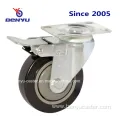 Medium Duty PVC Caster with Side Brake